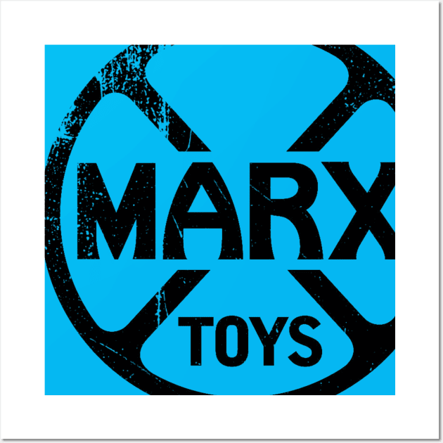 Marx Toys  - Authentic, Distressed Wall Art by offsetvinylfilm